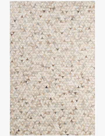 4' 11 x 7' 11 Cowhide - Patchwork Rug