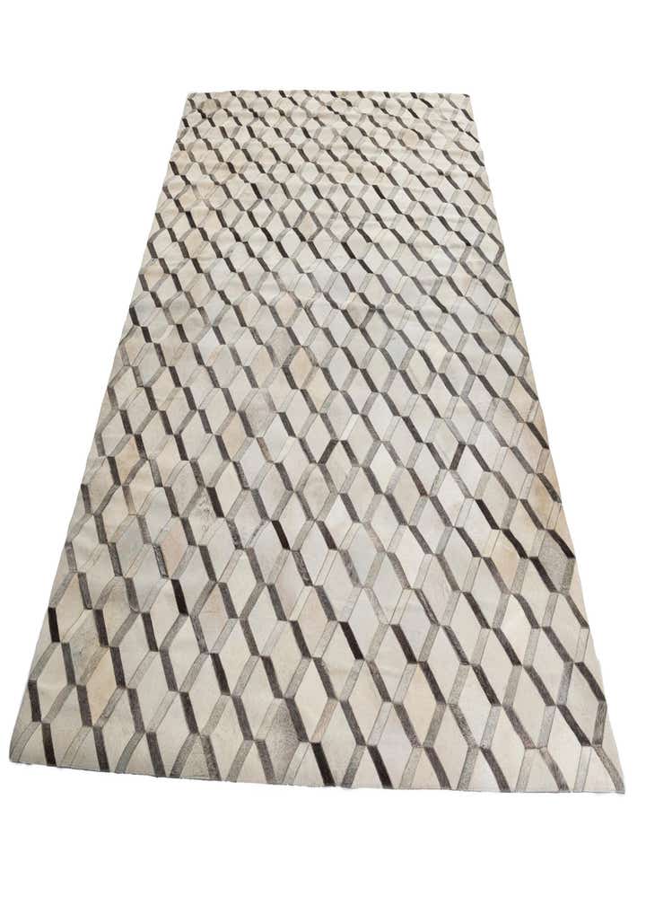 8' x 10' Cowhide Leather Rug