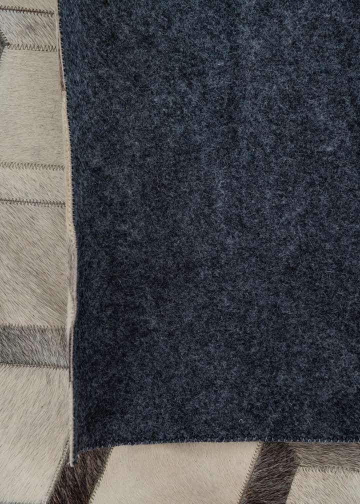 8' x 10' Cowhide Leather Rug