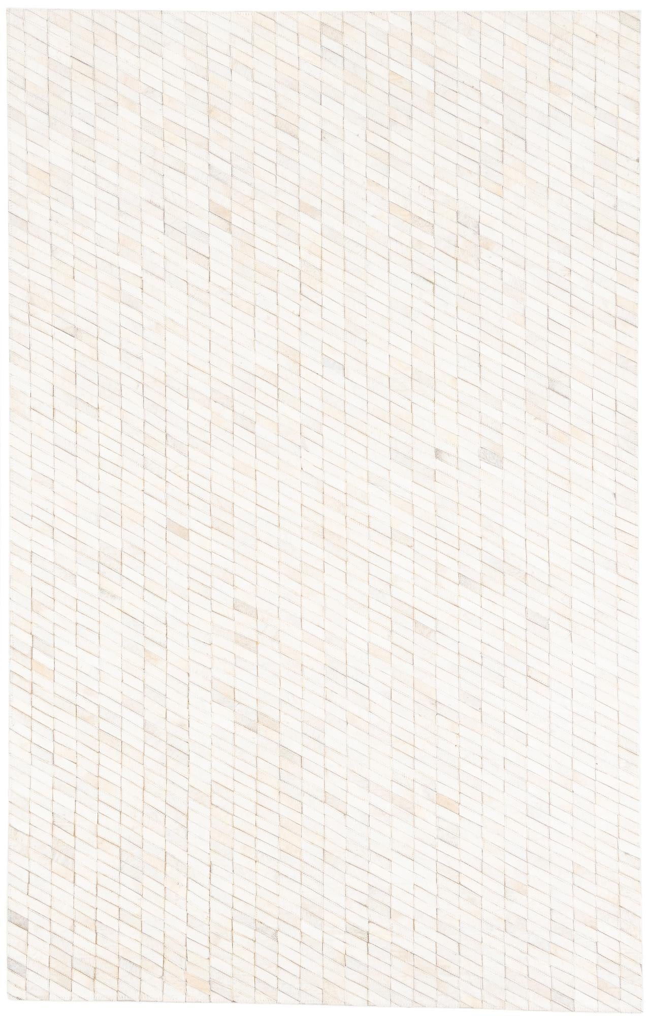 5' x 7' 10 Cowhide Leather Rug