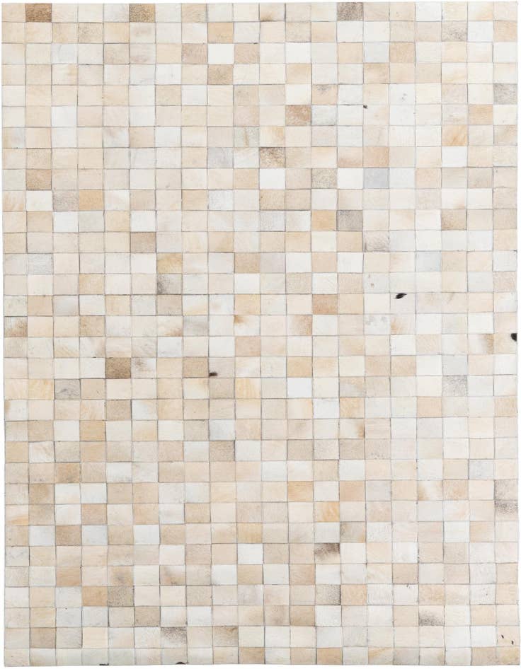 Detail image of 5' x 8' Cowhide Leather Rug