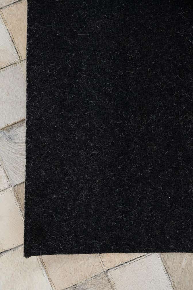 5' 1 x 8' Cowhide Leather Rug
