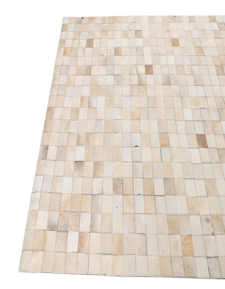 Detail image of 5' x 8' Cowhide Leather Rug