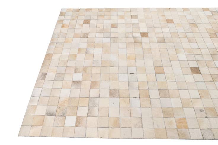 Detail image of 5' x 8' Cowhide Leather Rug