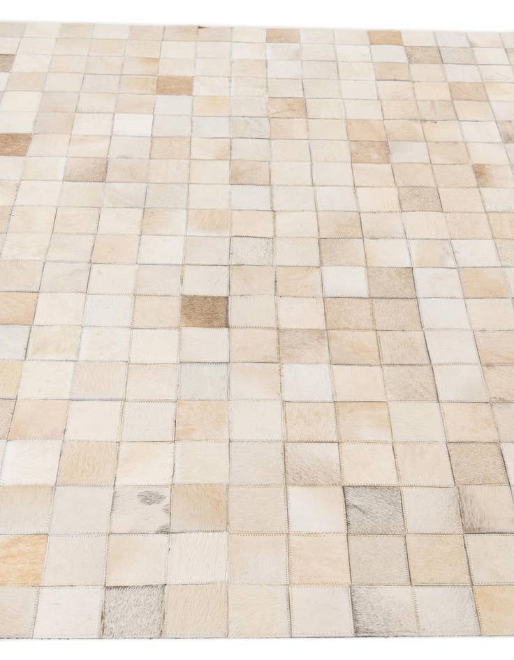 Detail image of 5' x 8' Cowhide Leather Rug