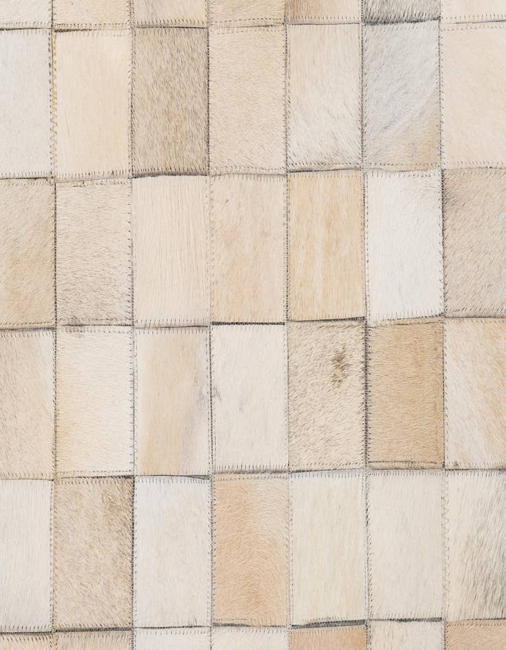 Detail image of 5' x 8' Cowhide Leather Rug