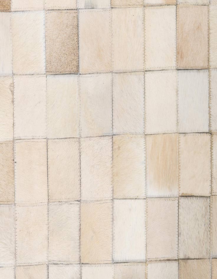 Detail image of 5' x 8' Cowhide Leather Rug