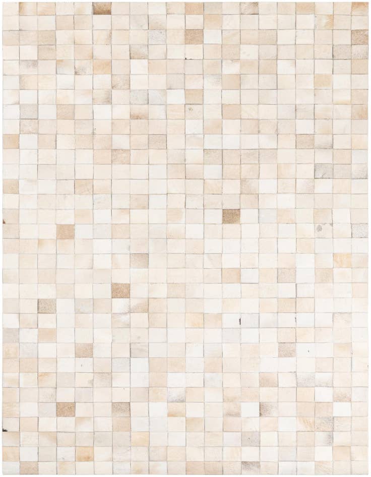 Detail image of 5' x 8' Cowhide Leather Rug