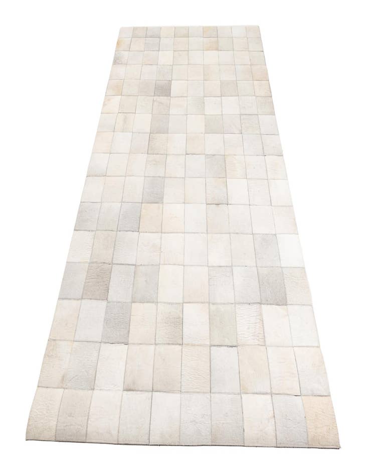 Detail image of 5' x 7' 9 Cowhide Leather Rug