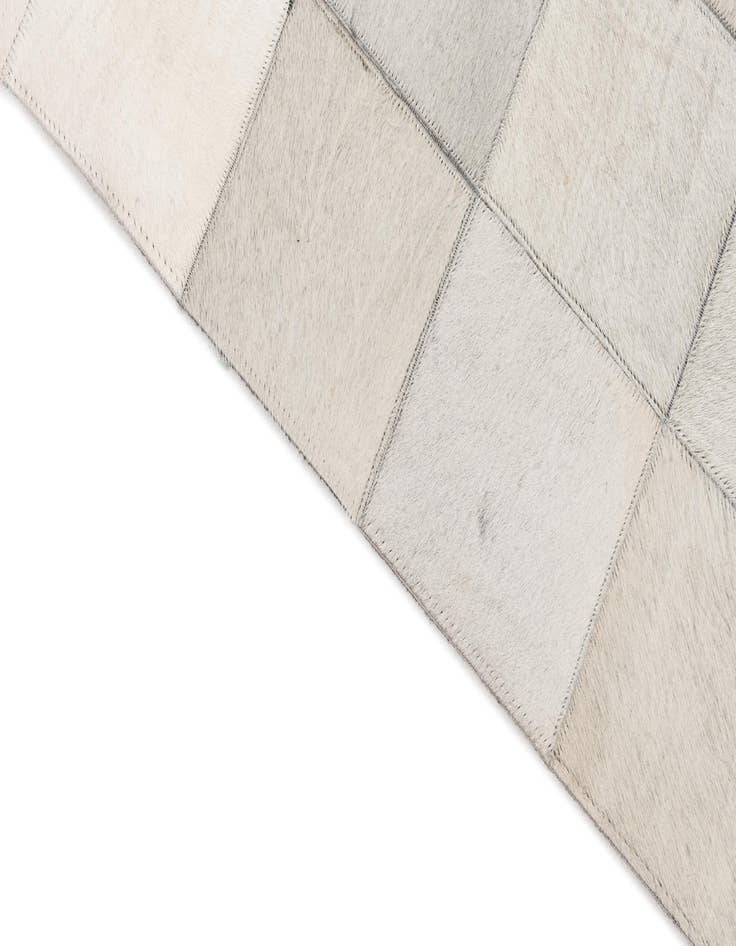 Detail image of 5' x 7' 9 Cowhide Leather Rug