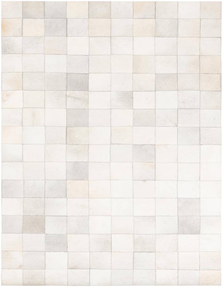 Detail image of 5' x 7' 9 Cowhide Leather Rug