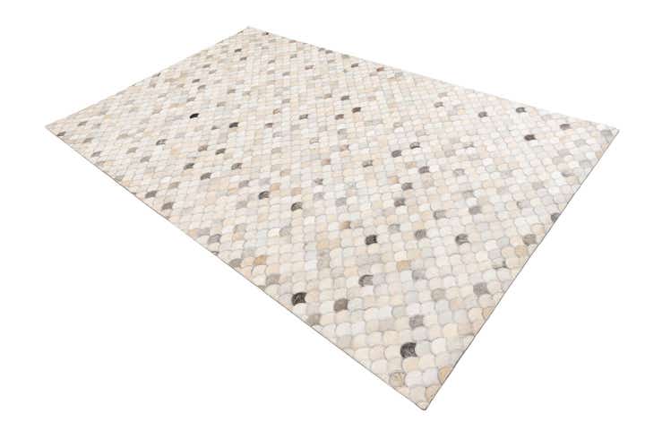 5' x 8' Cowhide Leather Rug