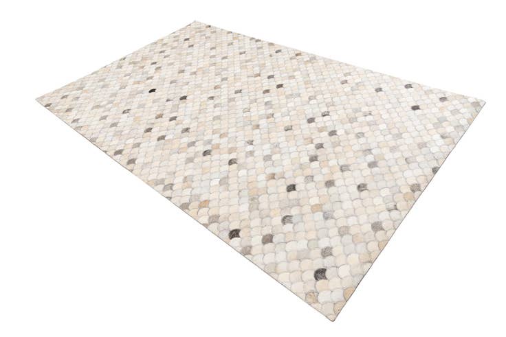 Detail image of 5' x 8' Cowhide Leather Rug