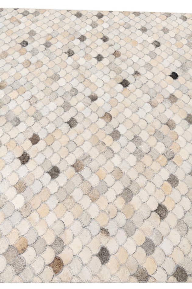 Detail image of 5' x 8' Cowhide Leather Rug