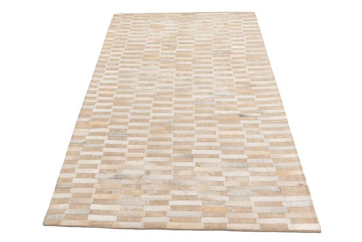 Detail image of 4' x 6' Cowhide Leather Rug