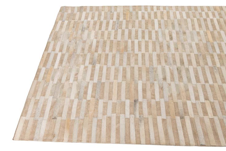 Detail image of 4' x 6' Cowhide Leather Rug