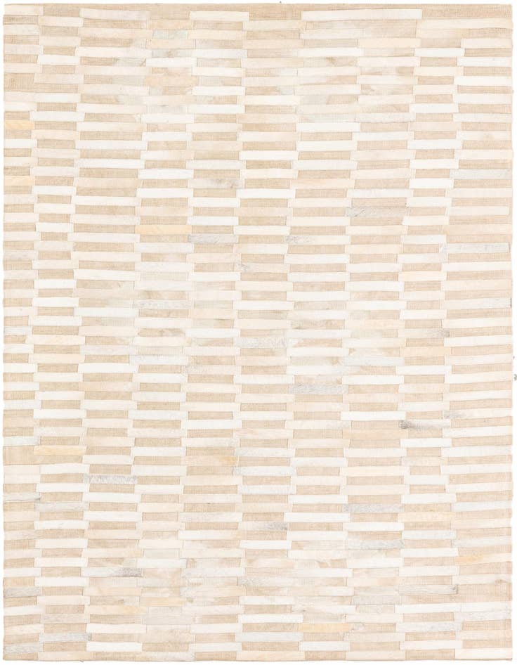 Detail image of 4' x 6' Cowhide Leather Rug