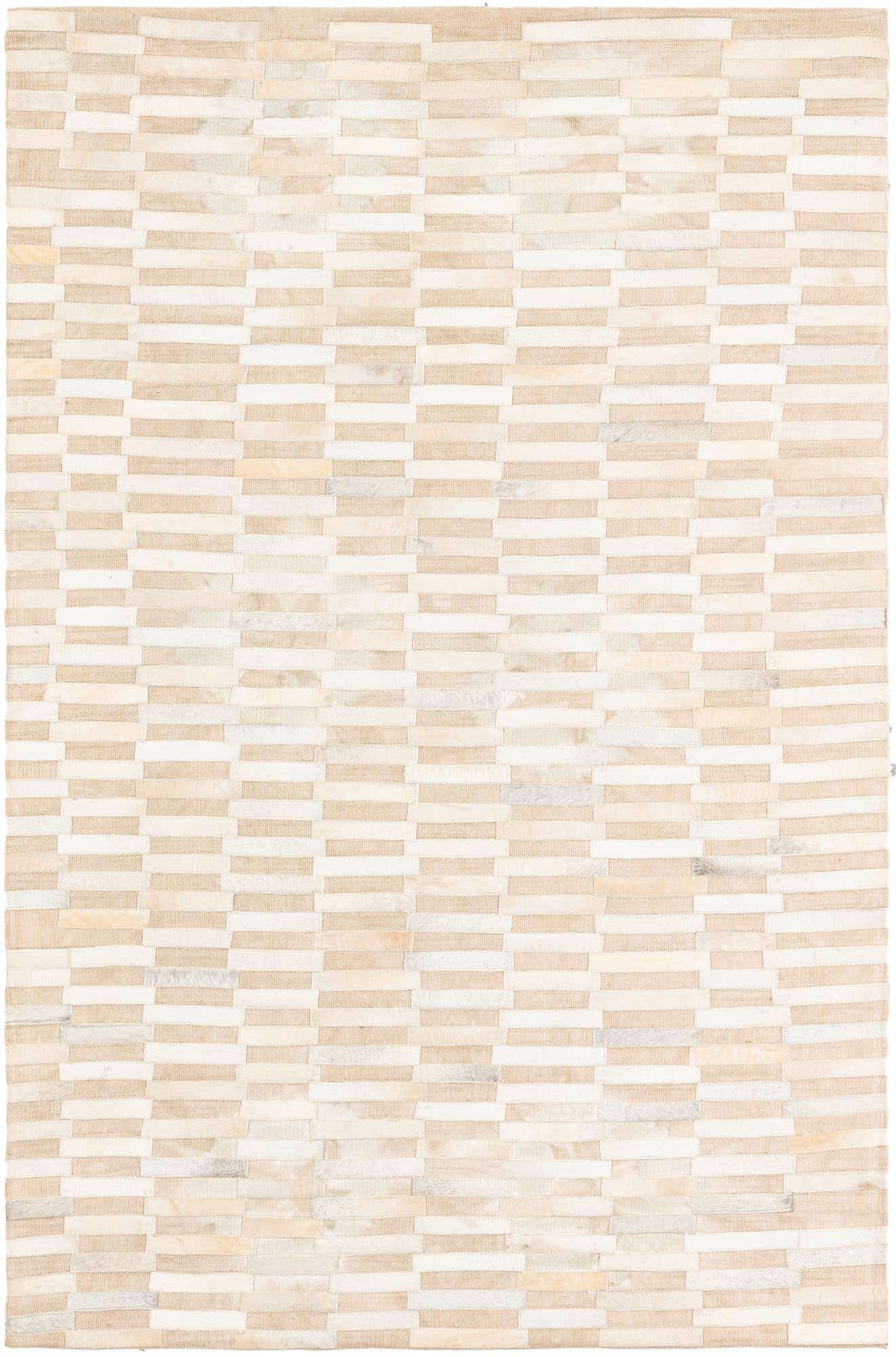 4' x 6' Cowhide Leather Rug