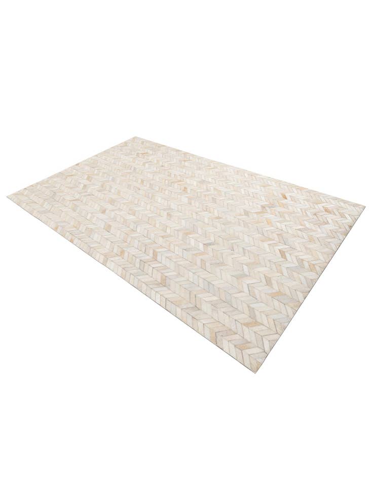 Detail image of 5' x 8' Cowhide Leather Rug