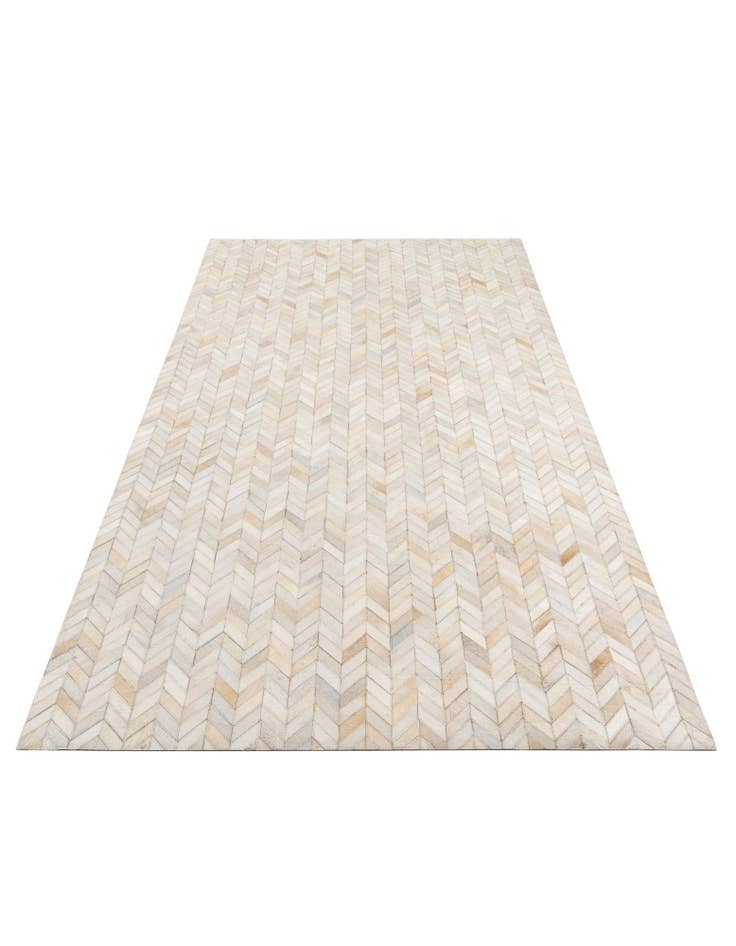 Detail image of 5' x 8' Cowhide Leather Rug