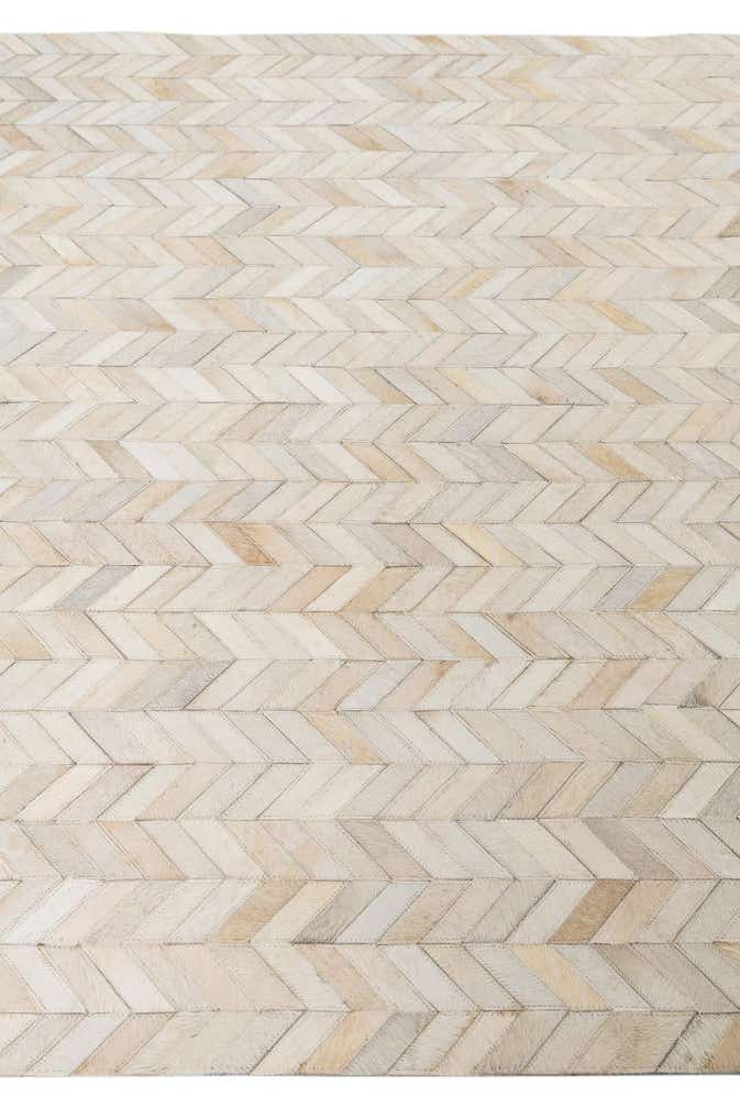5' x 8' Cowhide Leather Rug