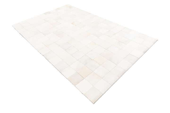 5' x 8' Cowhide Leather Rug