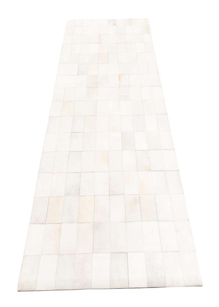 5' x 8' Cowhide Leather Rug