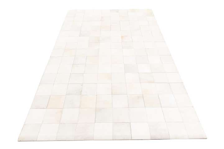5' x 8' Cowhide Leather Rug