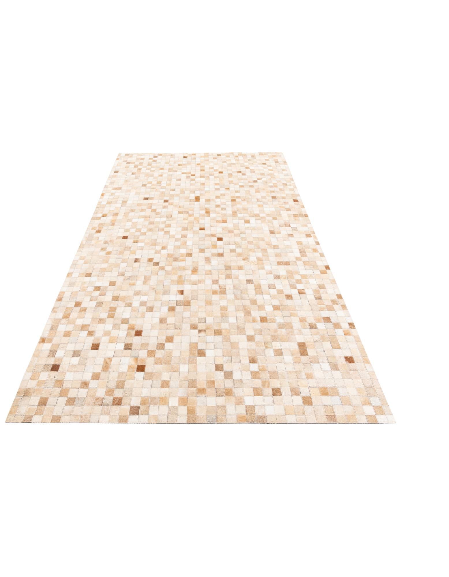 5' x 8' Cowhide Leather Rug