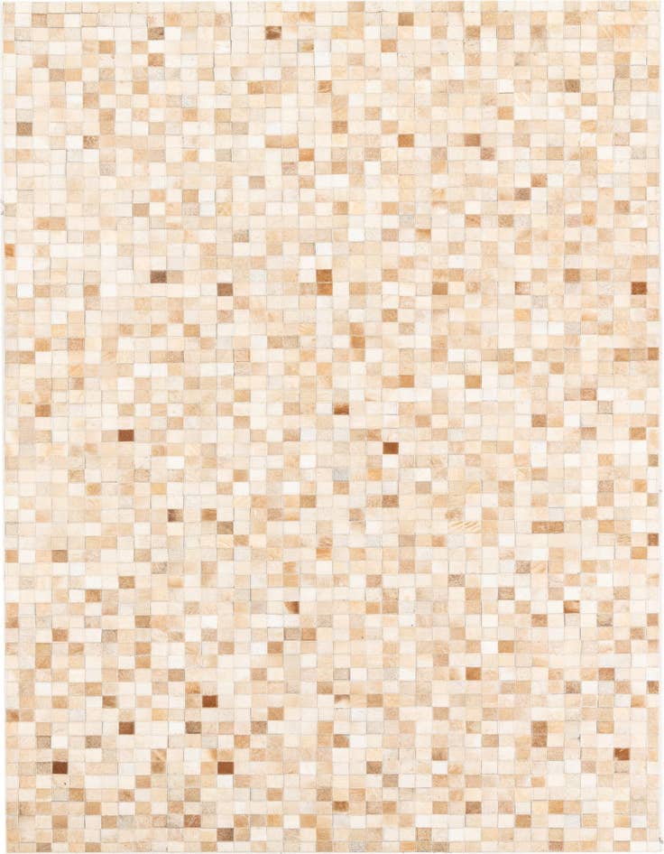 Detail image of 5' x 8' Cowhide Leather Rug