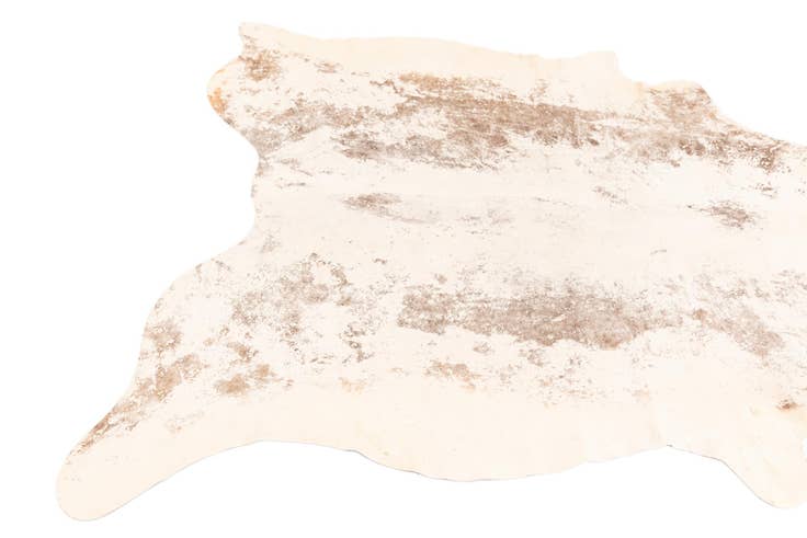 Detail image of 5' 11 x 6' 5 Cowhide Leather Rug