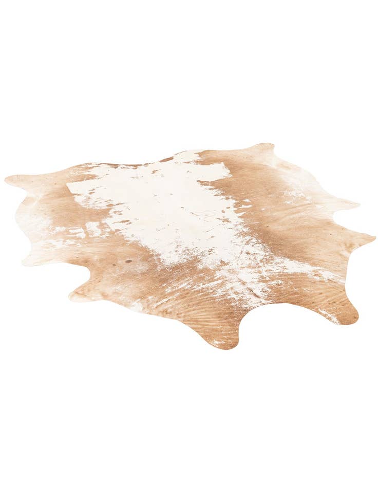 Detail image of 6' 8 x 7' 2 Cowhide Leather Rug