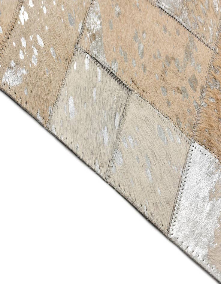 Detail image of 5' 2 x 8' 3 Cowhide Rug