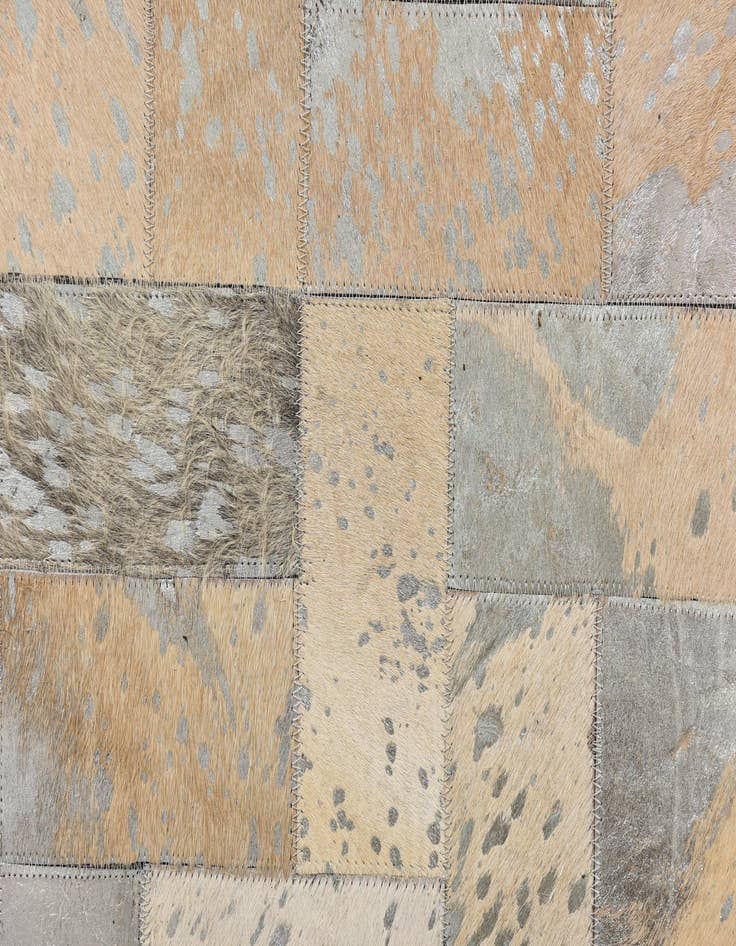 Detail image of 5' 2 x 8' 3 Cowhide Rug