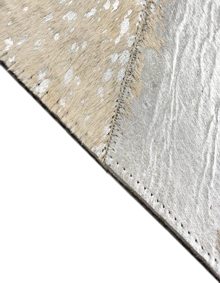 Detail image of 5' 1 x 7' 10 Cowhide Rug