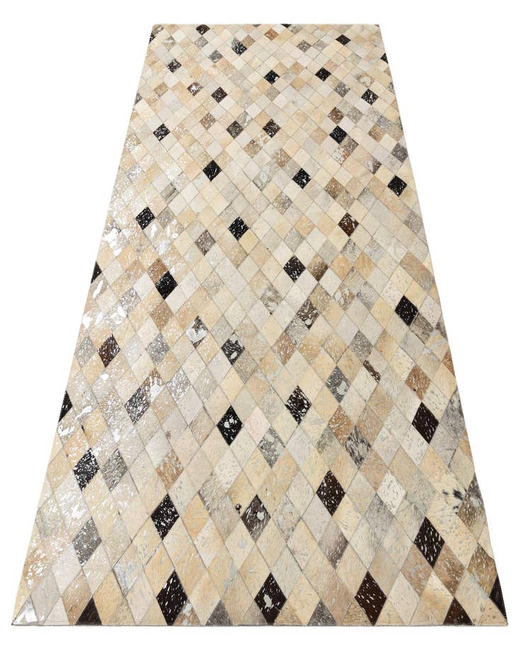 Detail image of 5' 3 x 7' 6 Cowhide Rug