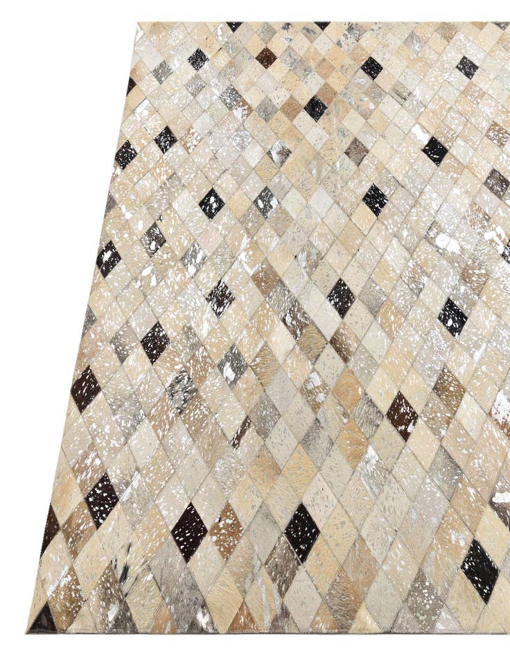 Detail image of 5' 3 x 7' 6 Cowhide Rug