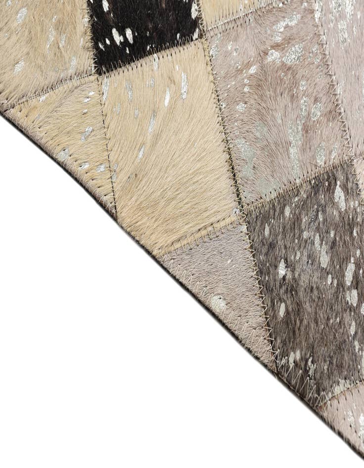 Detail image of 5' 3 x 7' 6 Cowhide Rug