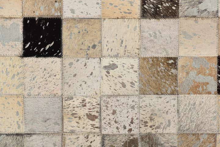 5' 3 x 7' 6 Cowhide Rug