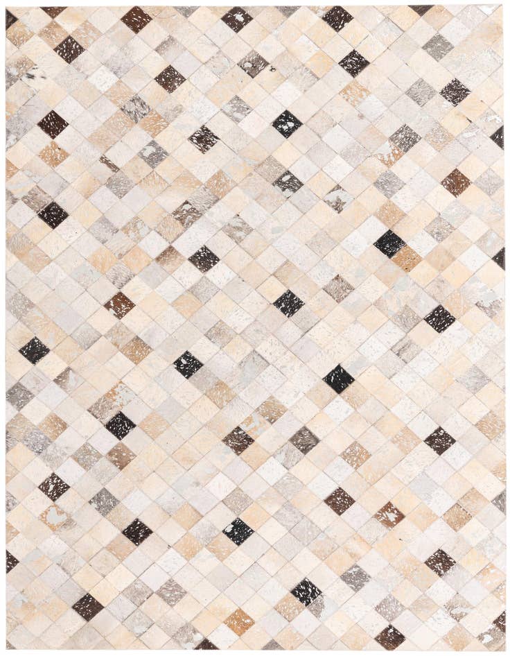 Detail image of 5' 3 x 7' 6 Cowhide Rug