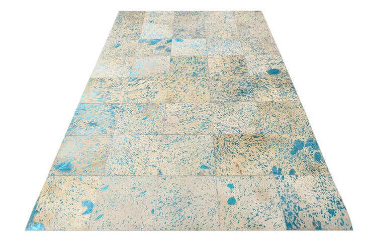 Detail image of 5' 1 x 8' 1 Cowhide Rug