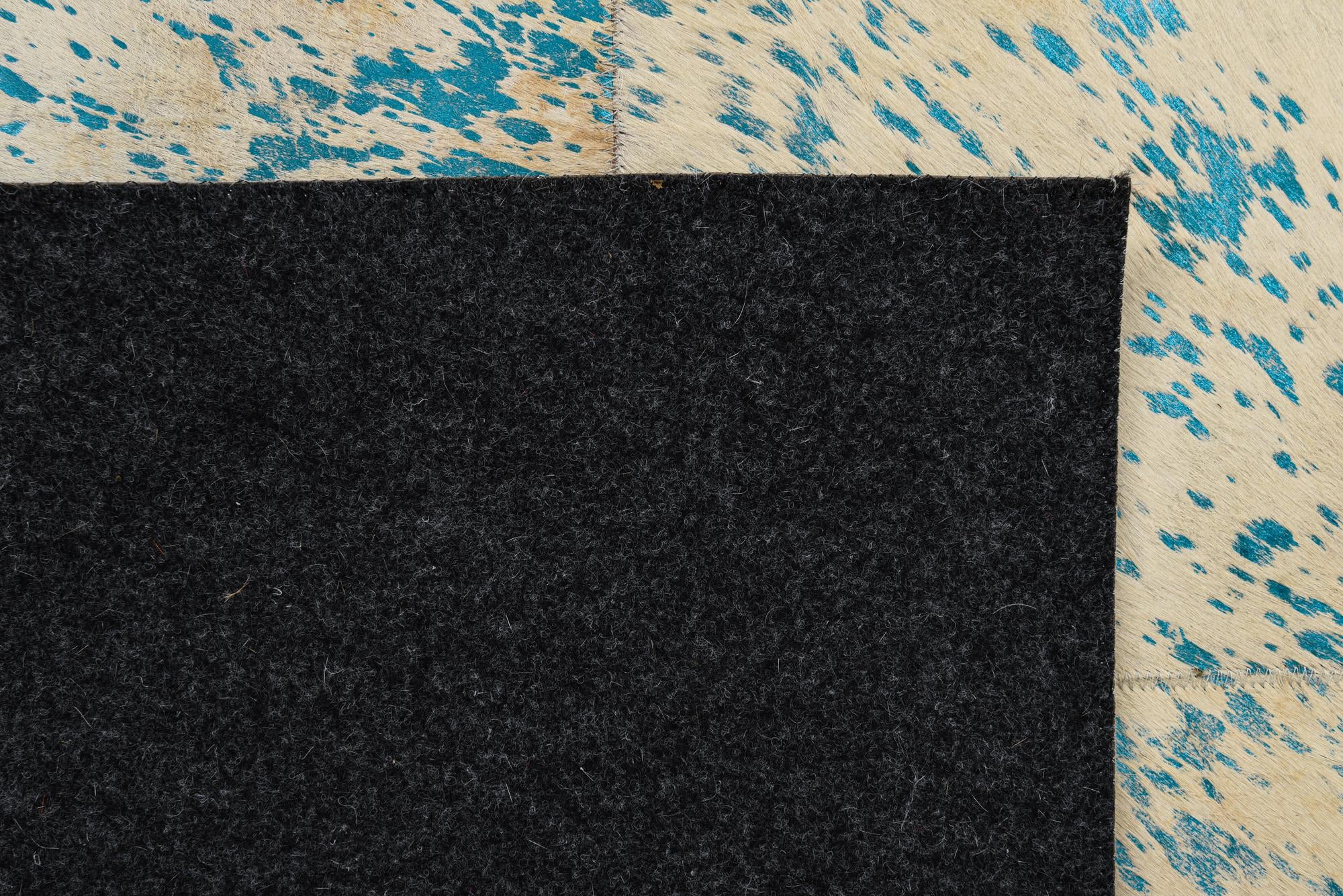 5' 1 x 8' 1 Cowhide Rug