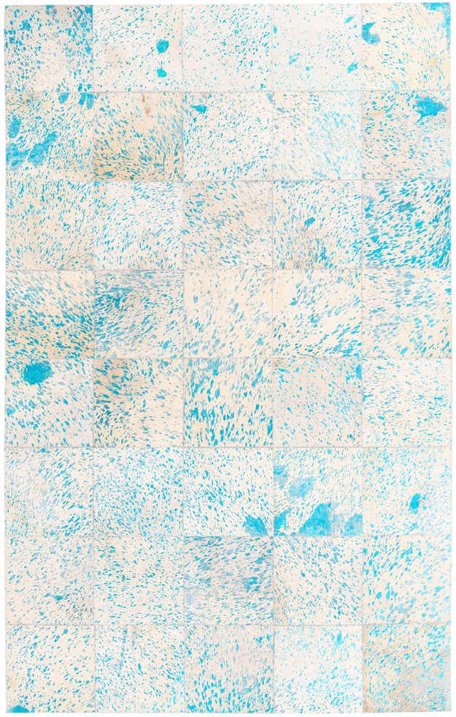 5' 1 x 8' 1 Cowhide Rug