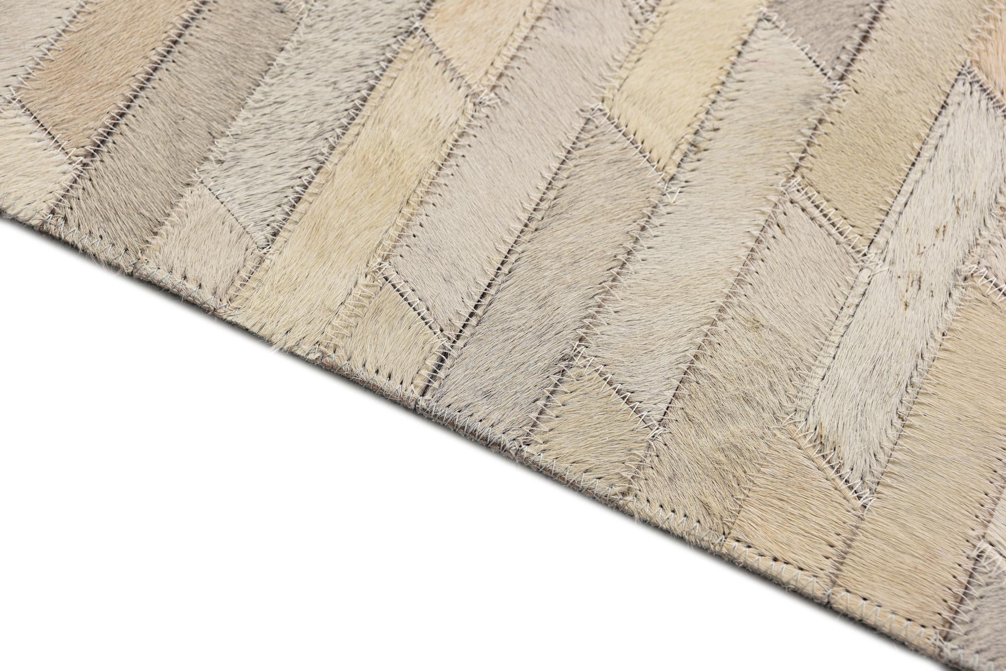 5' 4 x 7' 5 Cowhide Rug