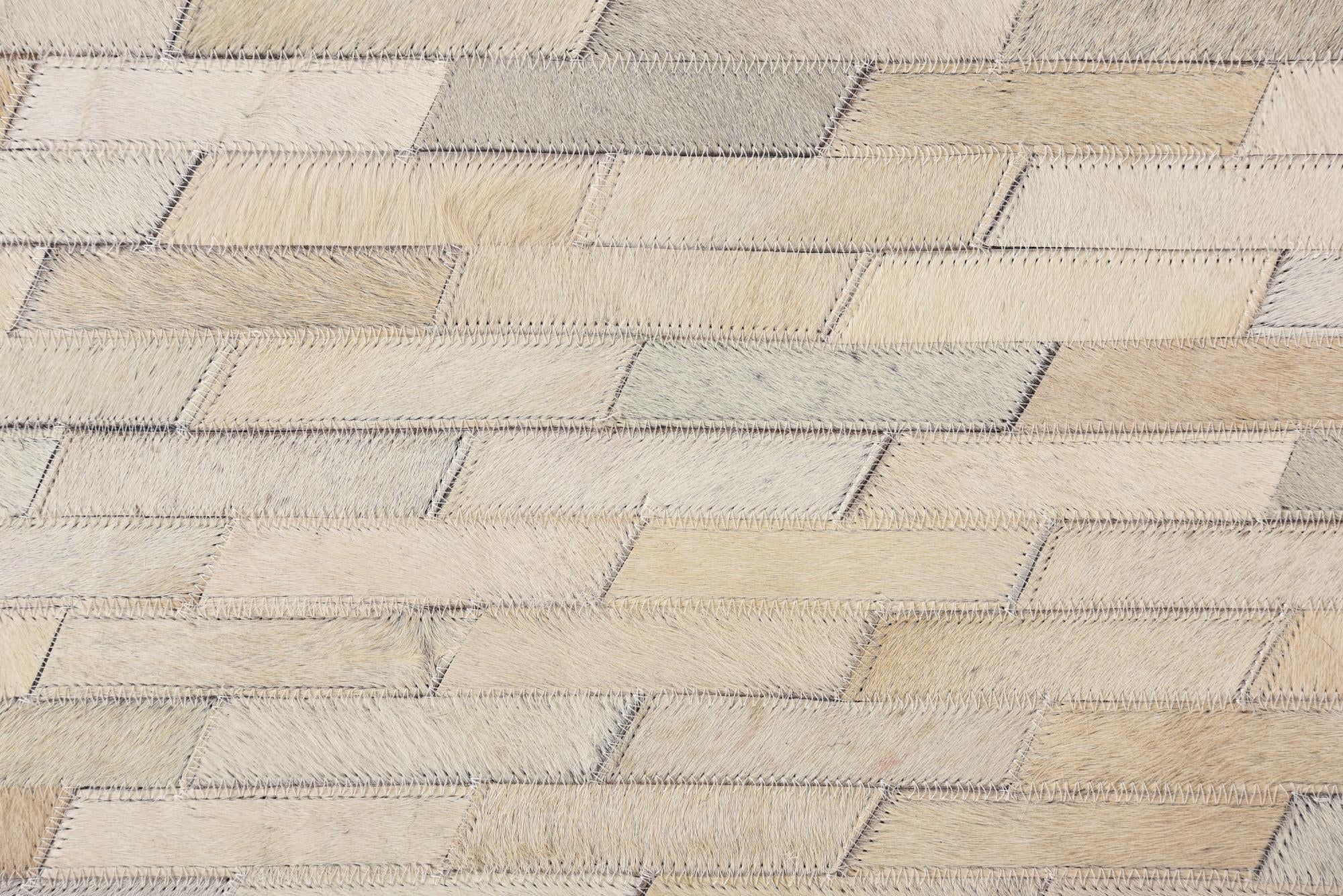 5' 4 x 7' 5 Cowhide Rug