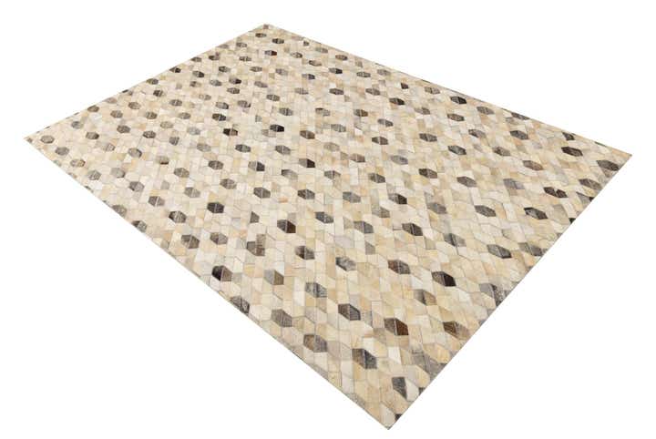 5' 1 x 7' 4 Cowhide Rug