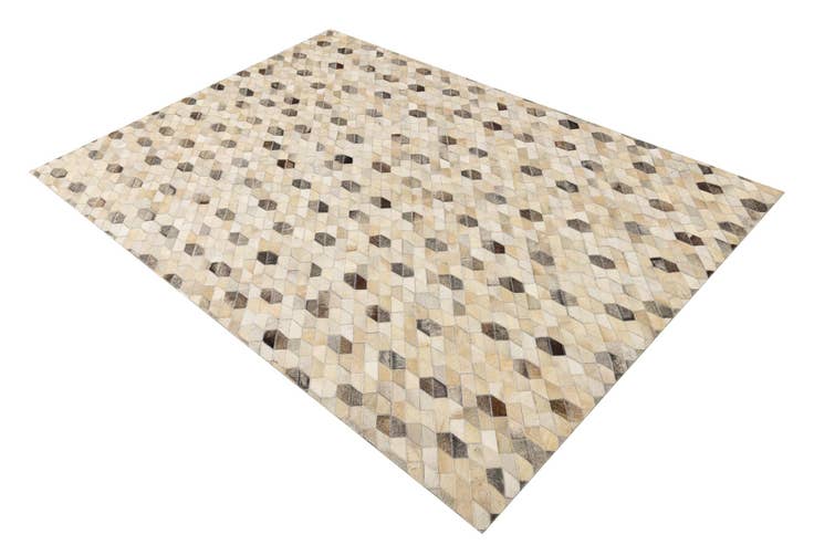 Detail image of 5' 1 x 7' 4 Cowhide Rug