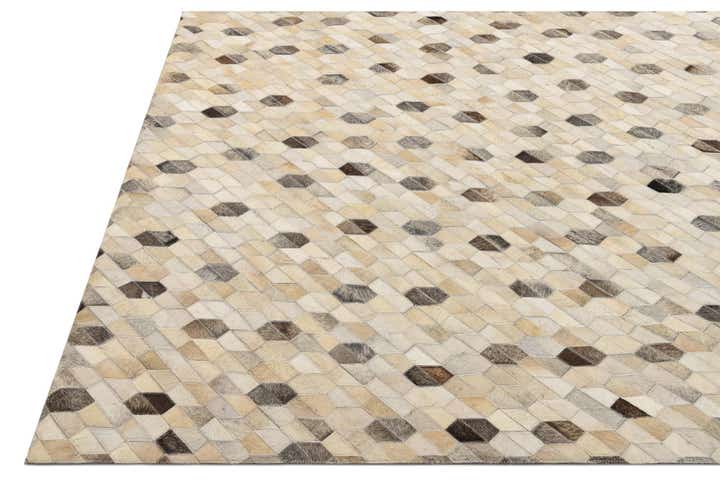 5' 1 x 7' 4 Cowhide Rug