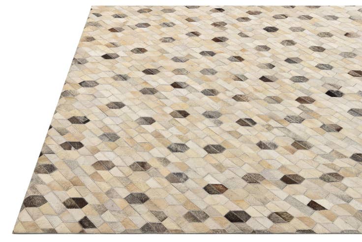 Detail image of 5' 1 x 7' 4 Cowhide Rug