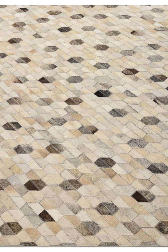 5' 1 x 7' 4 Cowhide Rug